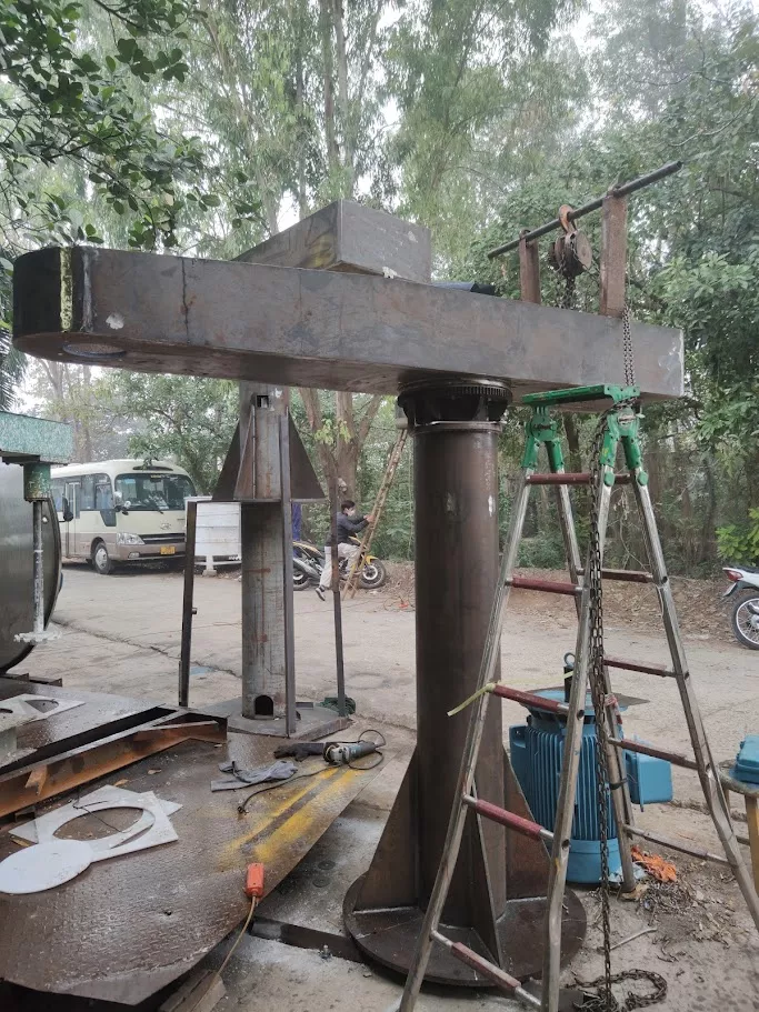 Banner Máy khuấy 4000 lít 75kw 100Hp loại đặt bệt sàn 5